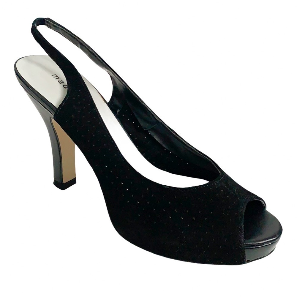 Madden Girl Lavender Peep Toe Pumps
